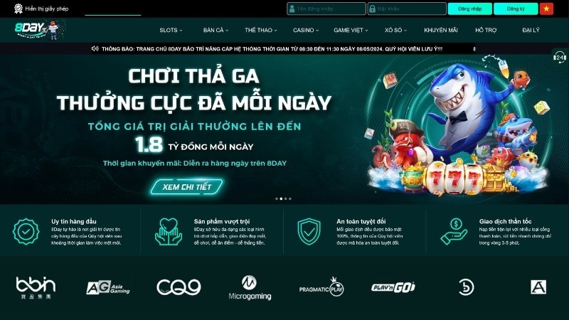 8DAYS là gì? Tổng quan về nhà cái đẳng cấp 2026