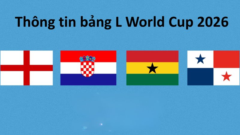 Thông tin bảng L World Cup 2026